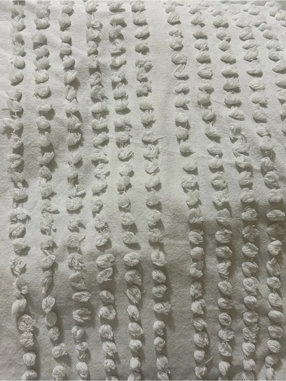 Chenille Twin XL Duvet Cover